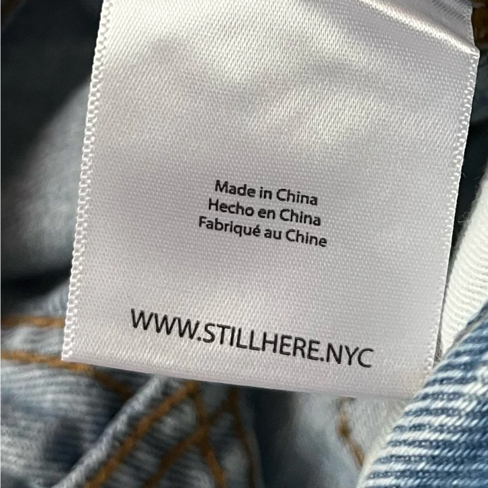 Still Here • Jeans Childhood Straight Leg in Butterscotch Vintage Blue Plaid